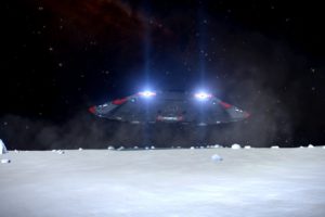 Elite: Dangerous, Space, Spaceship, Planet, Asteroid