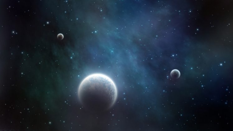 space, Planet, Stars, Galaxy HD Wallpaper Desktop Background