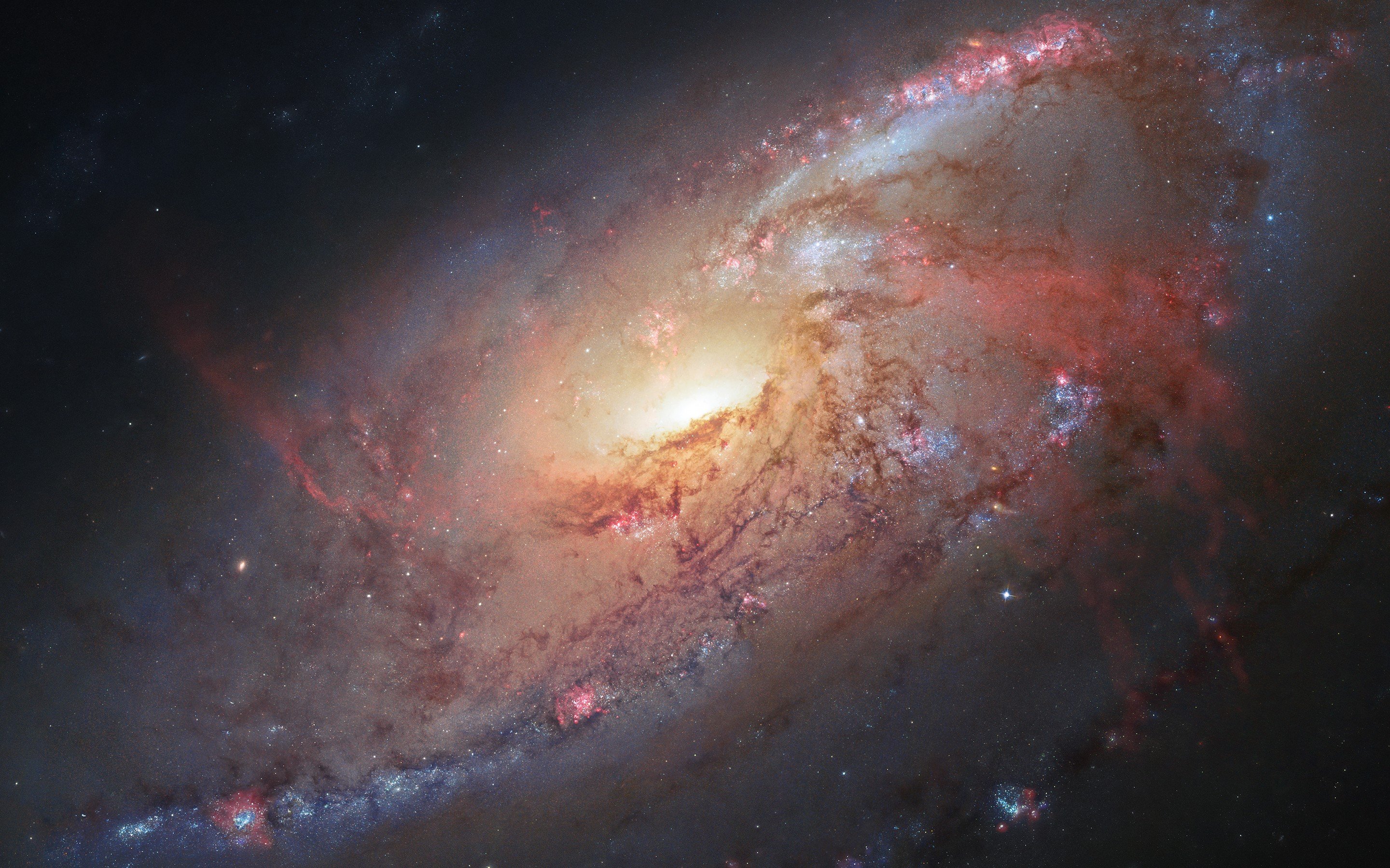 Hubble Deep Field, Universe, Galaxy Wallpaper