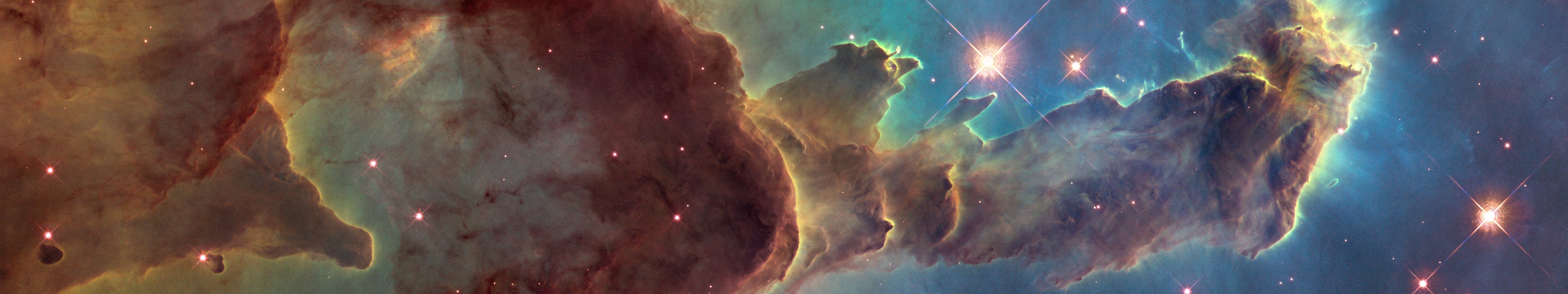 Pillars of Creation by scenesbycolleen on DeviantArt  Outer space art  Hubble pictures Space art