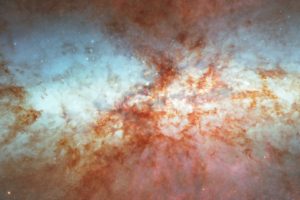 Messier 82, Space, Stars, Suns, Nebula, Hubble Deep Field, ESA, Lights, Galaxy, Triple screen, Multiple display