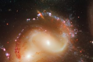 nebula, Space, Galaxy, Suns, Stars, Hubble Deep Field, ESA, Stephans Quintet, Triple screen, Multiple display