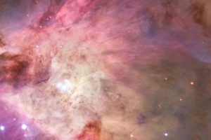 Orion, Nebula, Space, Stars, Suns, ESA, Hubble Deep Field, Galaxy, Multiple display, Triple screen