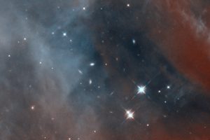 ESA, Hubble Deep Field, Space, Nebula, Stars, Suns, Galaxy, Horsehead Nebula, Triple screen, Multiple display