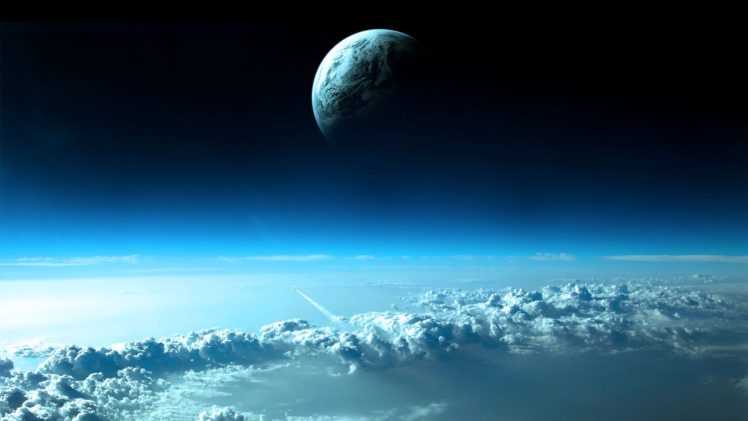 science fiction, Futuristic, Space, Planet, Horizon HD Wallpaper Desktop Background
