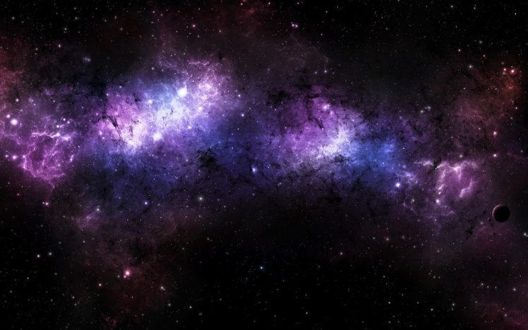 space, Galaxy, Stars, Render, Planet HD Wallpaper Desktop Background