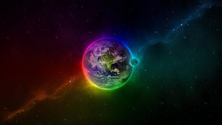 Earth, Space, Colorful HD Wallpaper Desktop Background