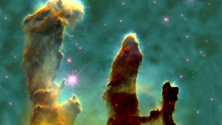 Pillars of Creation, Space HD Wallpaper Desktop Background