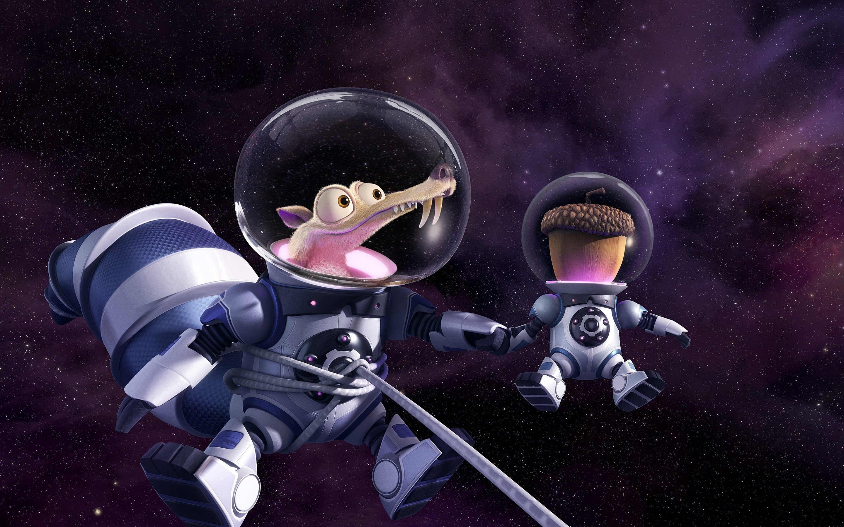 Ice Age, Space Wallpaper
