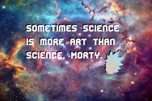 Rick and Morty, Galaxy, Space, Science