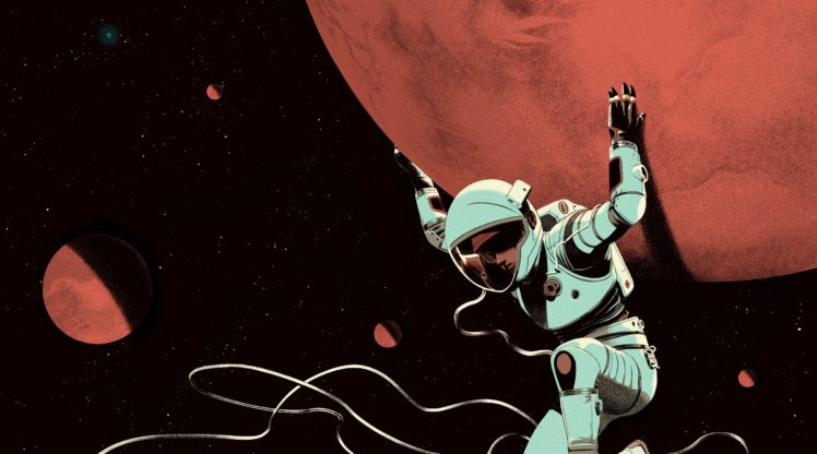astronaut, Space, Planet, Science fiction, Spacesuit HD Wallpaper Desktop Background
