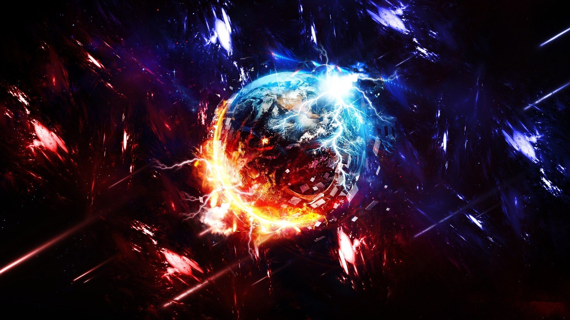 Earth planets explosion apocalypse total destruction Space HD  wallpaper  Peakpx