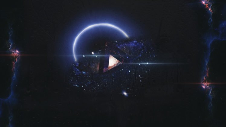 Void, Andromeda, Space, Flares HD Wallpaper Desktop Background