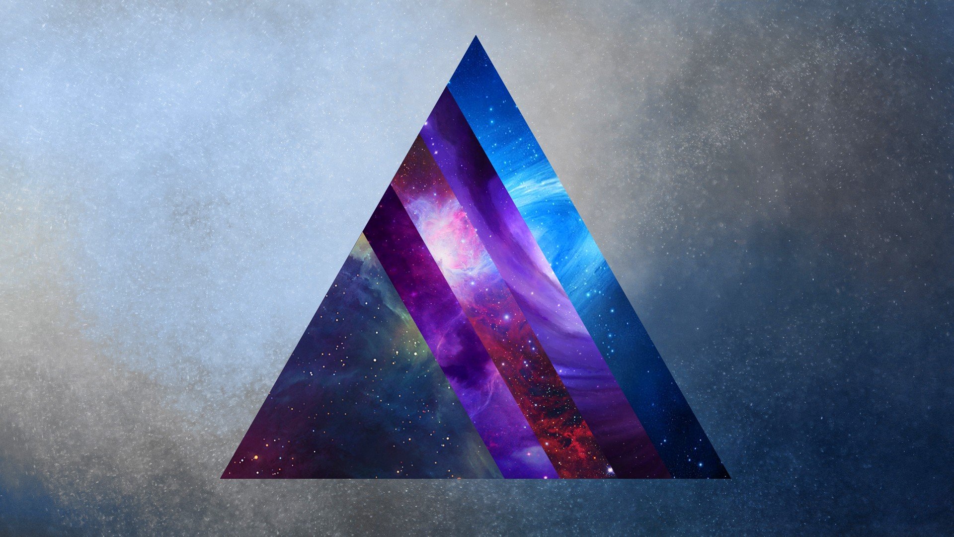 space, Prism, Triangle Wallpaper