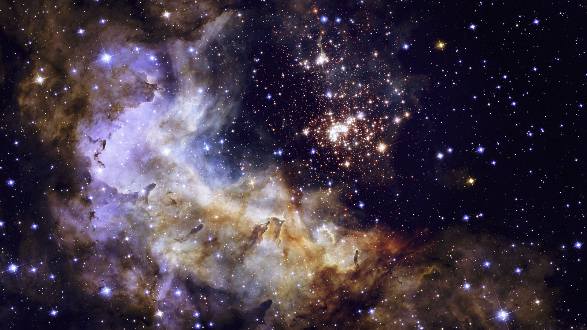 Westerlund 2, Space, Nebula, NASA, Hubble, Science, Stars, Universe Wallpaper