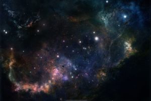 space, Nebula, Digital art, Space art, Stars