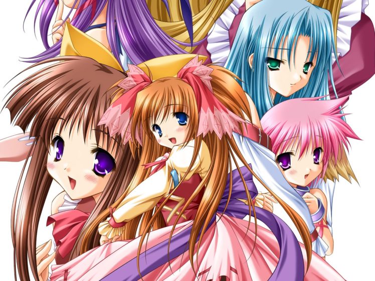 anime girls HD Wallpaper Desktop Background