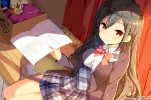 anime girls, School uniform, Koi Suru Kanojo no Bukiyou na Butai, Nanase Sena