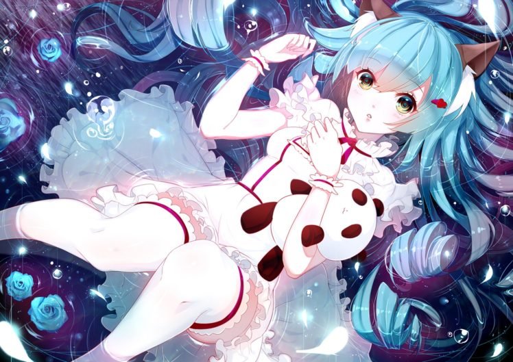 anime girls, Cat ears, Anime, Nekomimi, Original characters HD Wallpaper Desktop Background