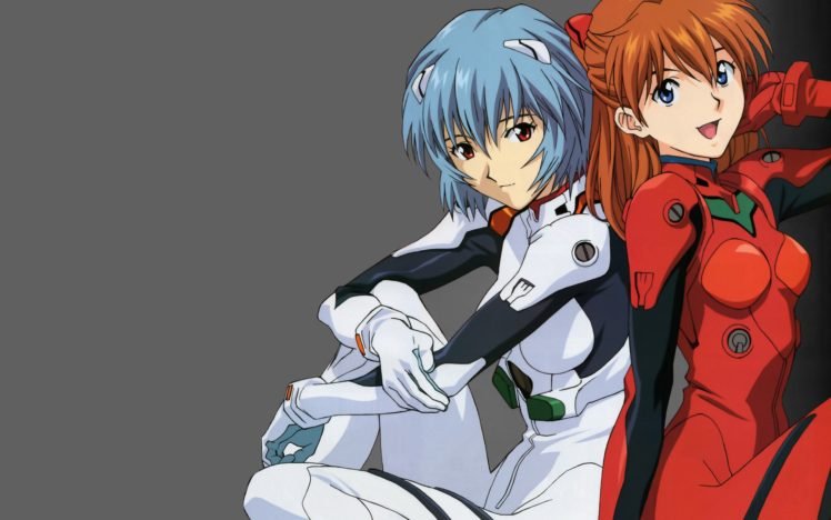 Neon Genesis Evangelion, Asuka Langley Soryu, Ayanami Rei HD Wallpaper Desktop Background