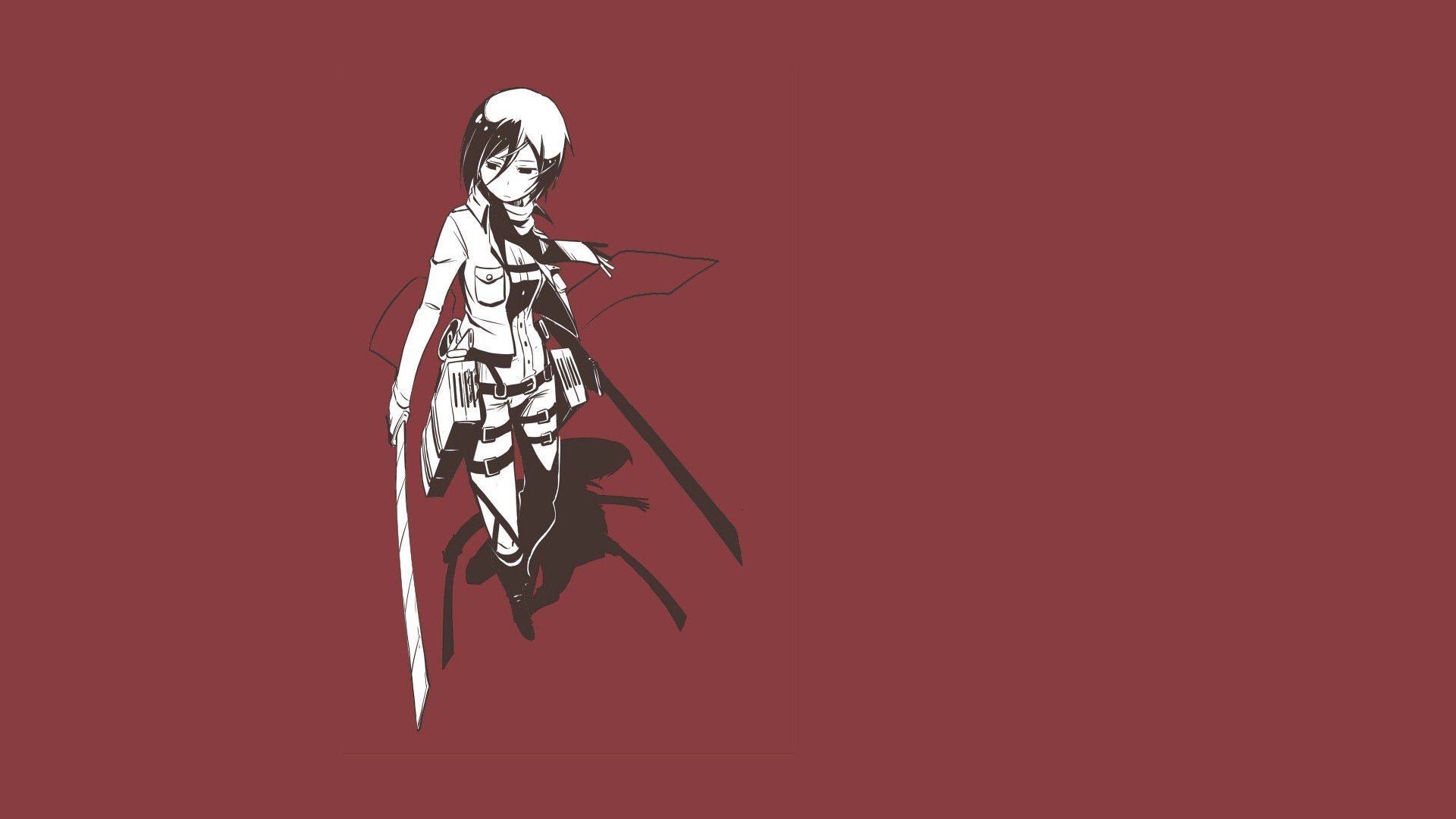 Shingeki no Kyojin, Mikasa Ackerman Wallpaper