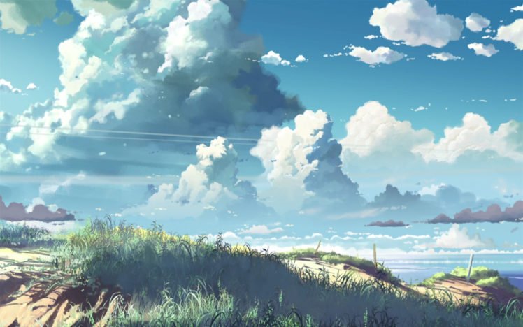 artwork, 5 Centimeters Per Second, Makoto Shinkai HD Wallpaper Desktop Background