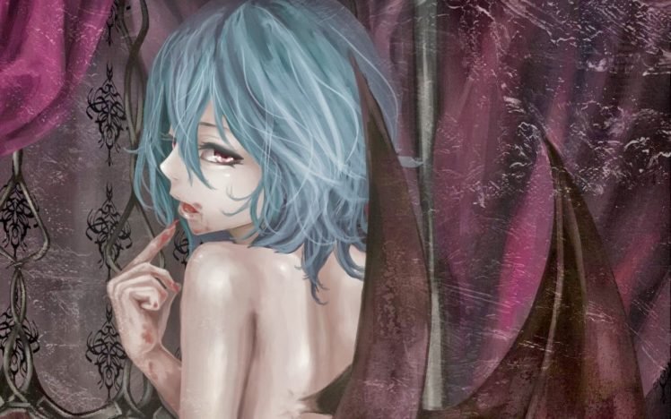 anime, Touhou, Remilia Scarlet HD Wallpaper Desktop Background