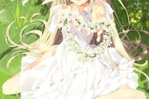 anime girls, Elves, Dress, Original characters