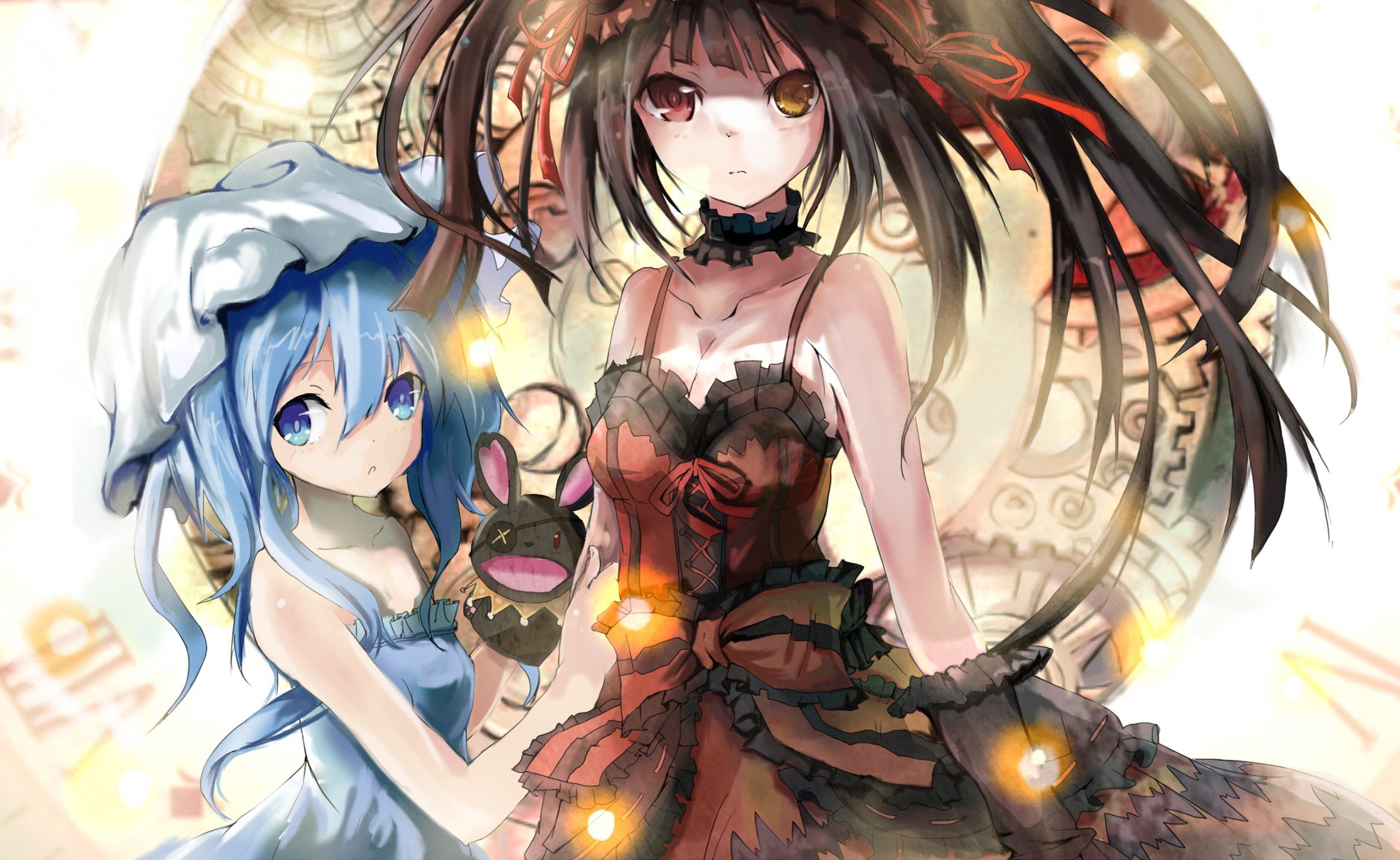 Wallpaper  1565x1107 px anime girls artwork Date A Live gun manga Tokisaki  Kurumi 1565x1107  wallbase  1499907  HD Wallpapers  WallHere