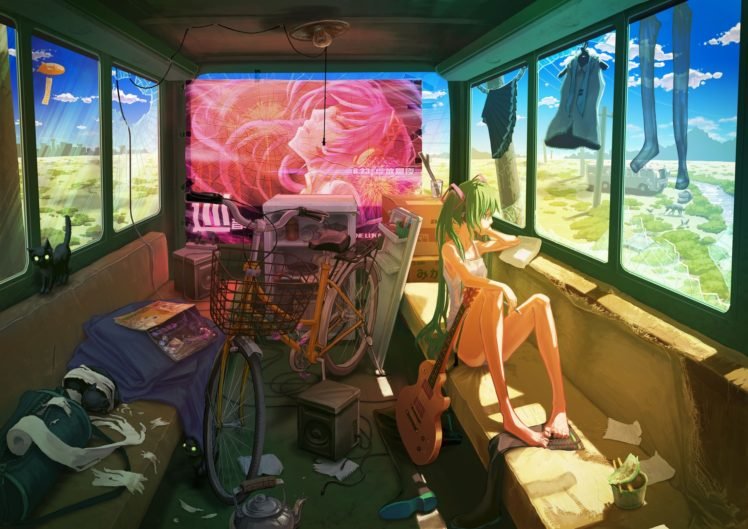 Vocaloid, Hatsune Miku HD Wallpaper Desktop Background