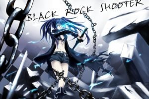 Black Rock Shooter, Anime girls, Anime, Strength (Black Rock Shooter)