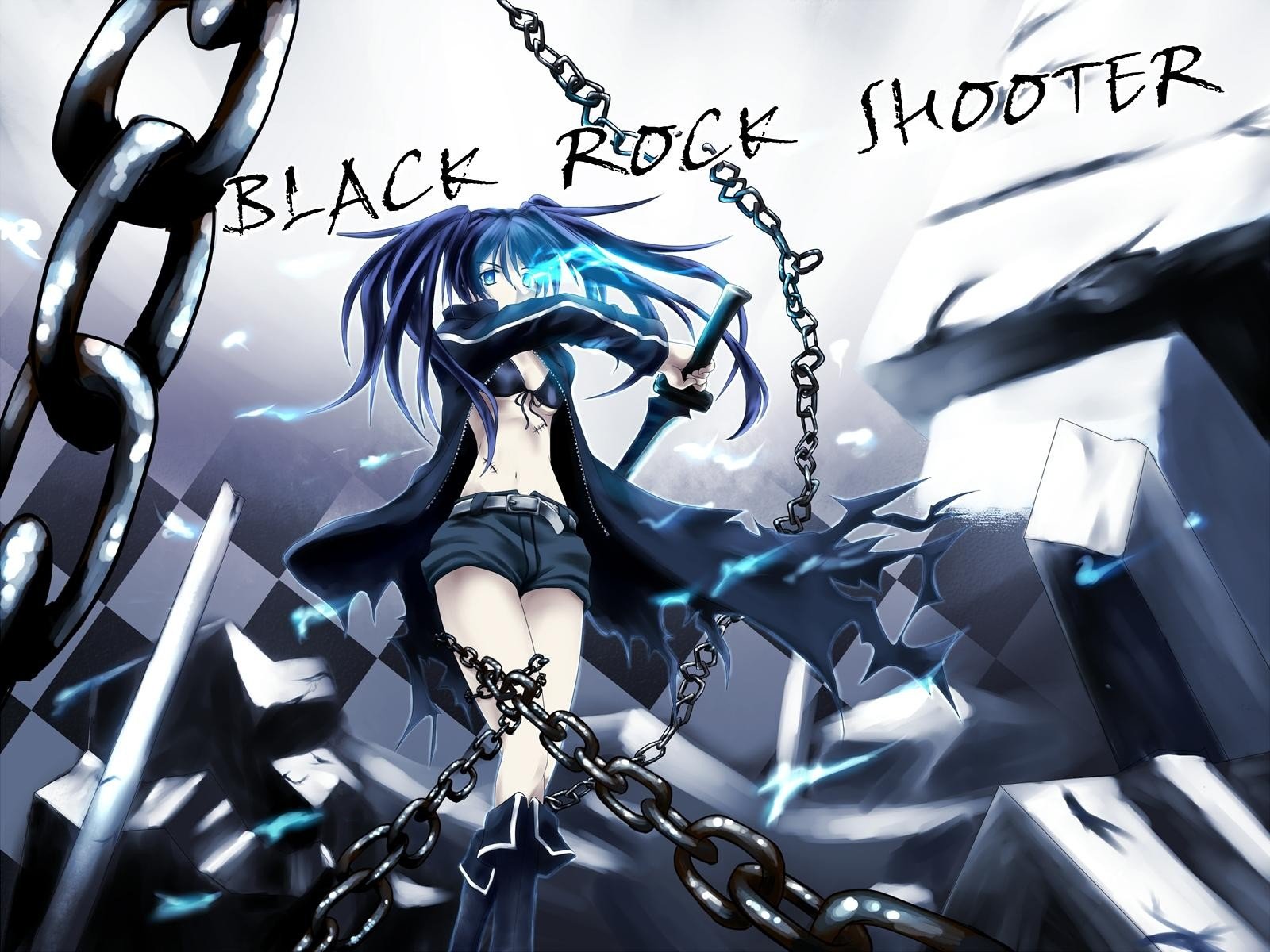 Black Rock Shooter, Anime girls, Anime, Strength (Black ...