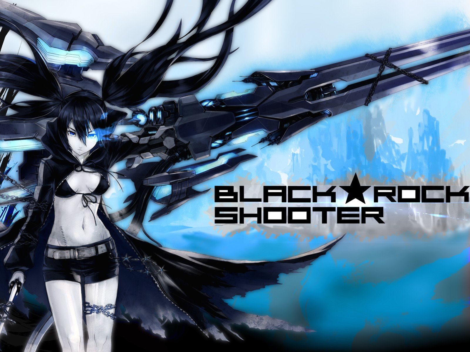 Black Rock Shooter, Anime girls, Anime, Strength (Black ...