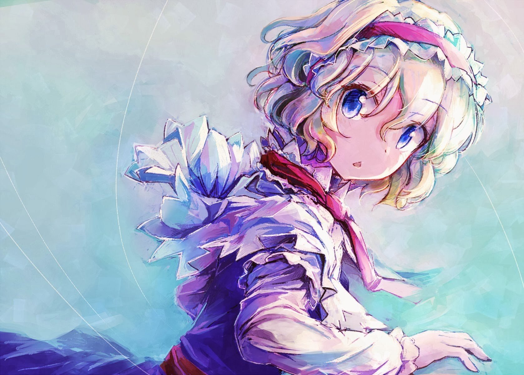  anime  Touhou Alice Margatroid HD  Wallpapers Desktop 