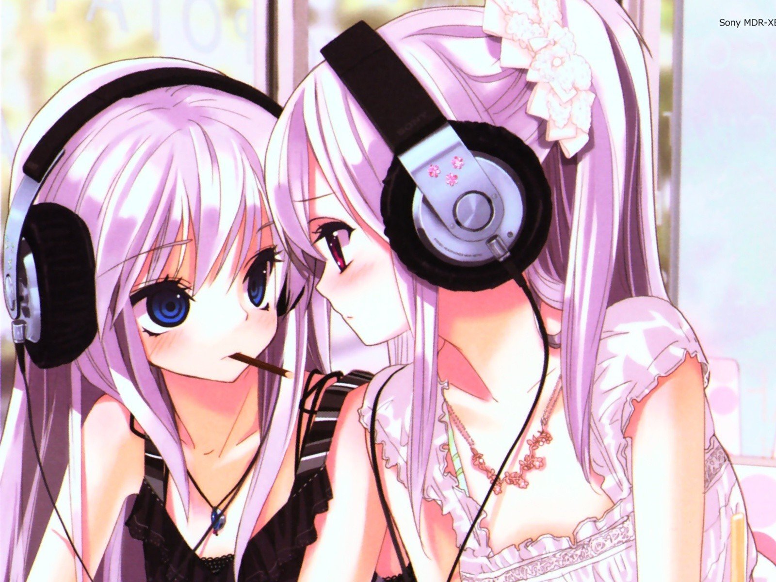 manga Anime  Anime  girls  Twins  HD Wallpapers Desktop 