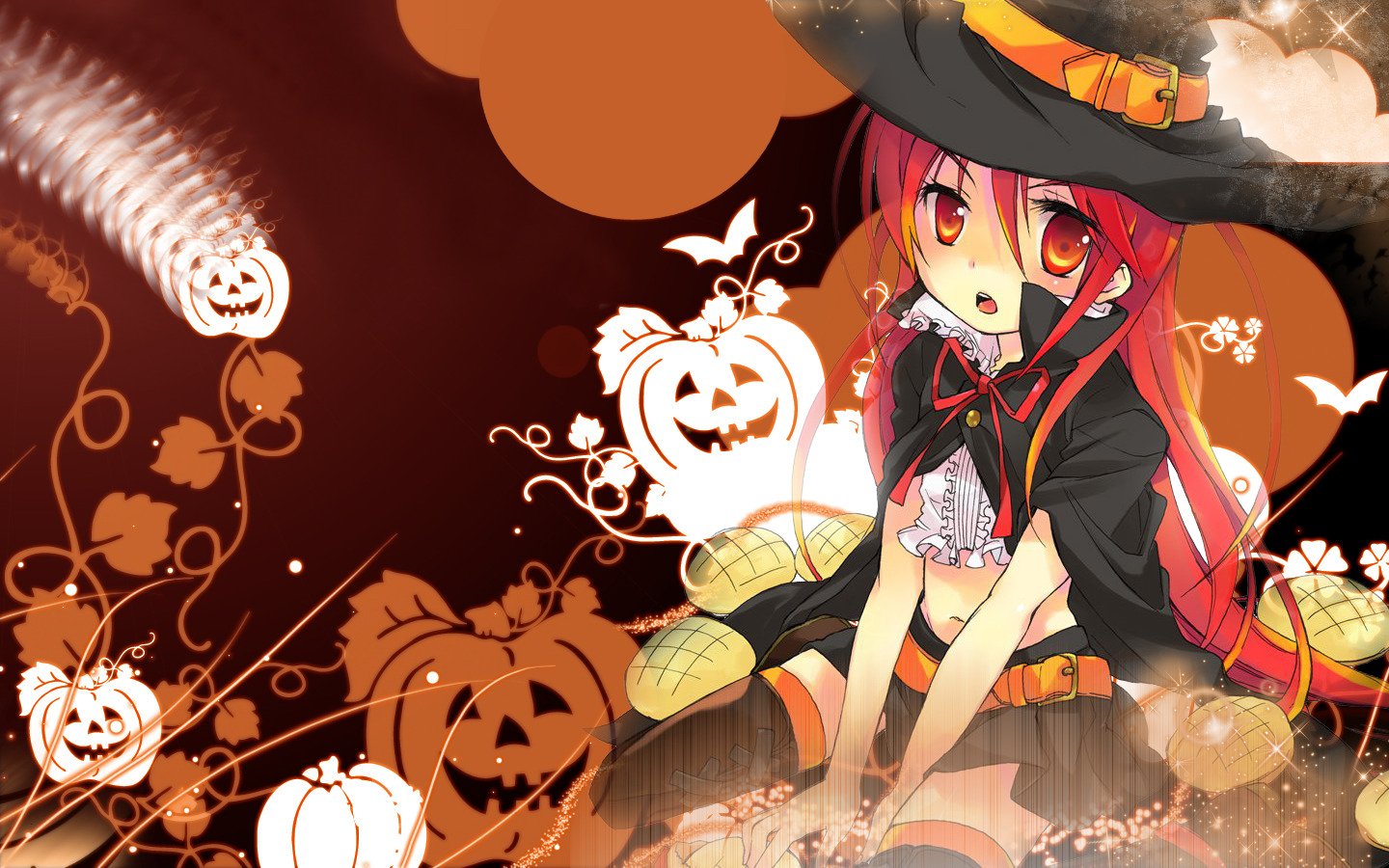 anime girls, Halloween, Shana, Shakugan no Shana Wallpaper