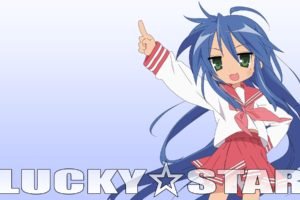 anime girls, Lucky Star, Izumi Konata
