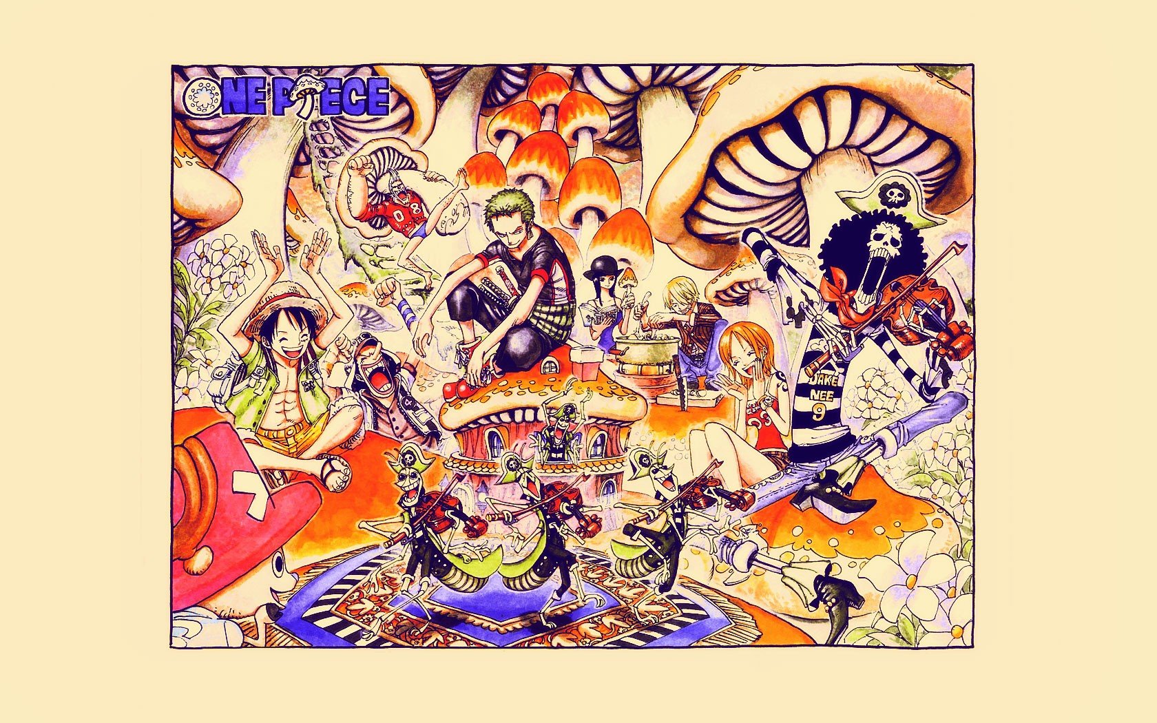 One Piece, Strawhat pirates Wallpaper