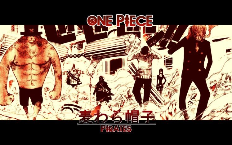 One Piece, Strawhat pirates HD Wallpaper Desktop Background