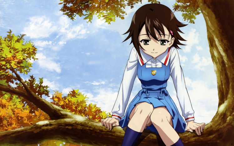 True Tears, Anime girls, School uniform, Isurugi Noe HD Wallpaper Desktop Background