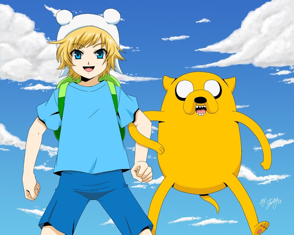 Adventure Time, Jake the Dog, Finn the Human Wallpaper