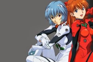anime, Asuka Langley Soryu, Neon Genesis Evangelion, Ayanami Rei