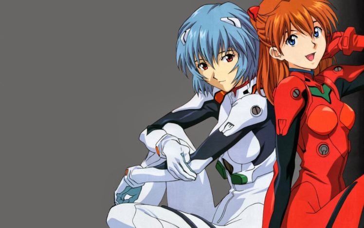 anime, Asuka Langley Soryu, Neon Genesis Evangelion, Ayanami Rei HD Wallpaper Desktop Background