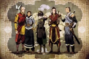 Aang, Avatar: The Last Airbender, Toph Beifong, Prince Zuko