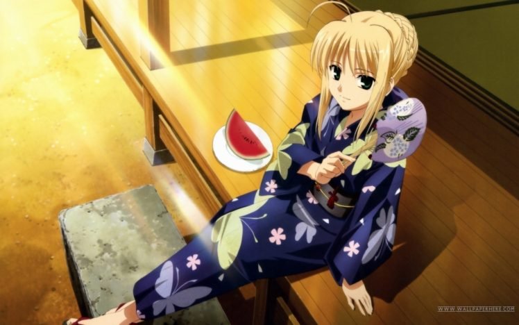 Saber, Anime, Anime girls, Fate Series HD Wallpaper Desktop Background