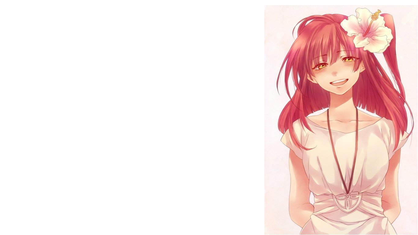 Morgiana, Redhead, Anime girls Wallpaper