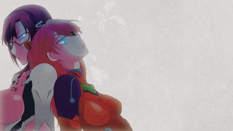 Neon Genesis Evangelion, Asuka Langley Soryu, Makinami Mari Illustrious HD Wallpaper Desktop Background