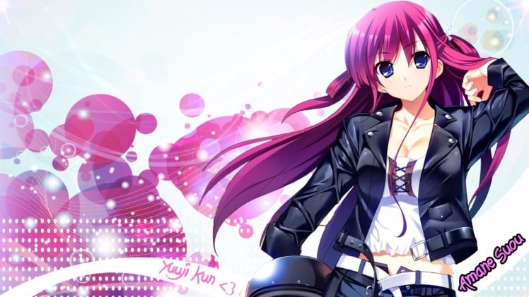 Grisaia no Kajitsu, Suou Amane, Anime girls, Anime, Visual novel, Redhead HD Wallpaper Desktop Background