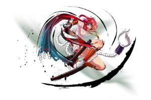 Hyakka Ryouran Samurai Girls, Yagyuu Juubei, Anime girls, Anime