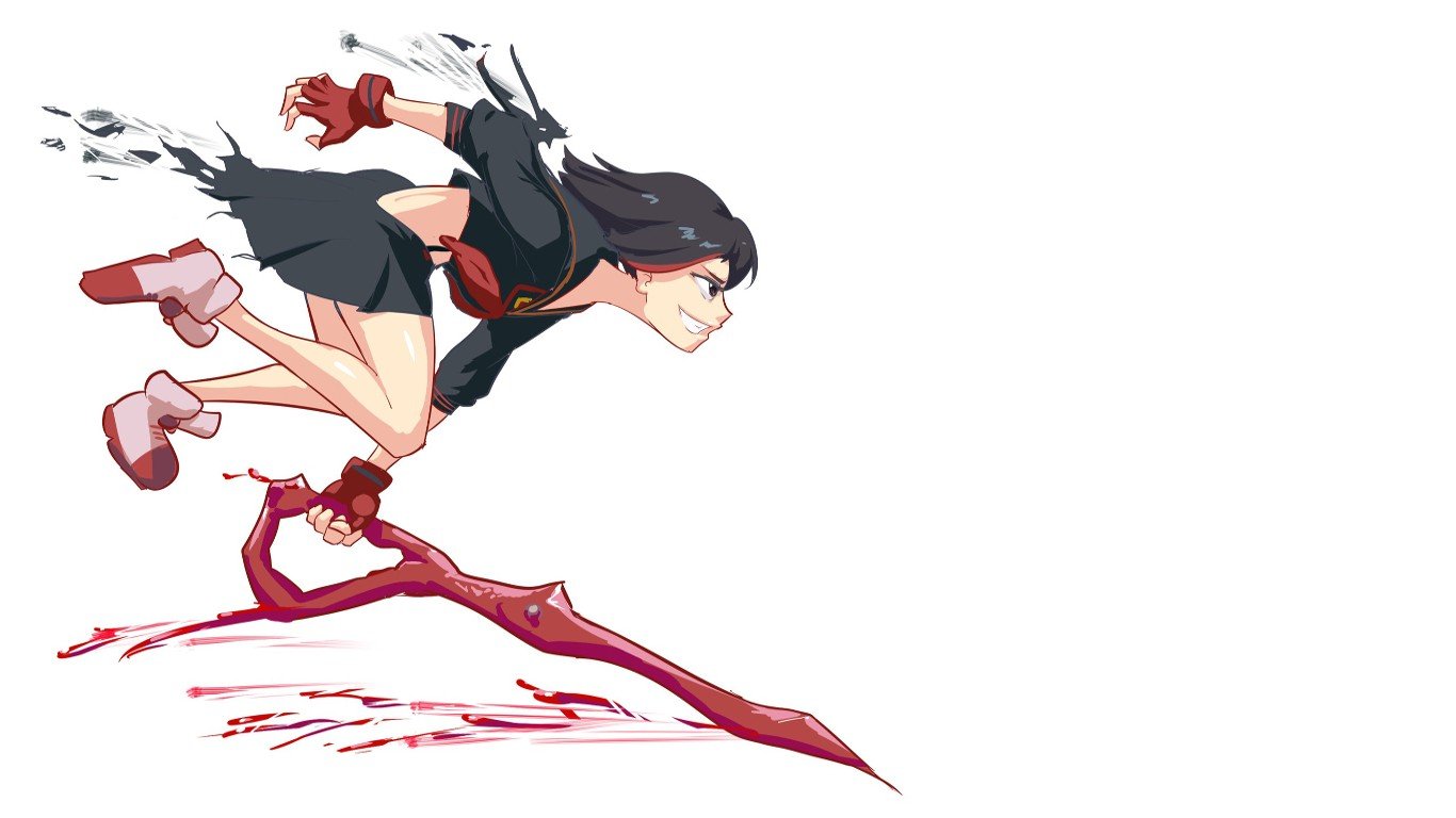 Kill la Kill, Anime girls, Matoi Ryuuko Wallpaper